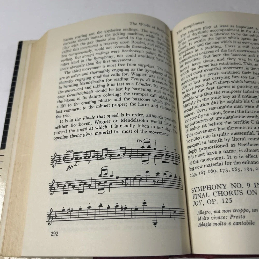 John N. Burk THE LIFE AND WORKS OF BEETHOVEN Modern Library Hardcover 241